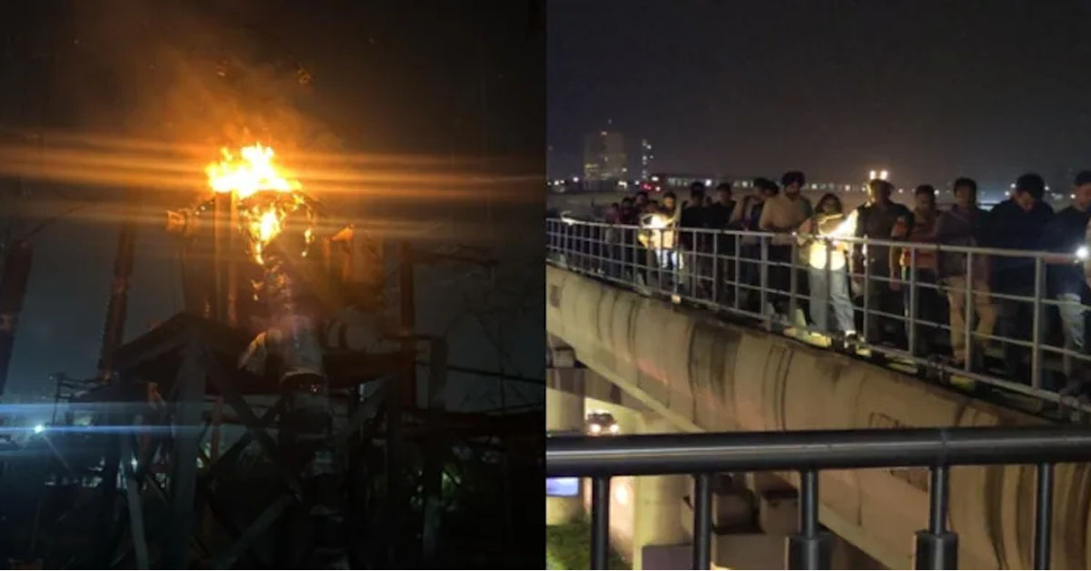Gurugram Metro Halts For 40 Minutes Amid Power Cut, Commuters Walk On Tracks