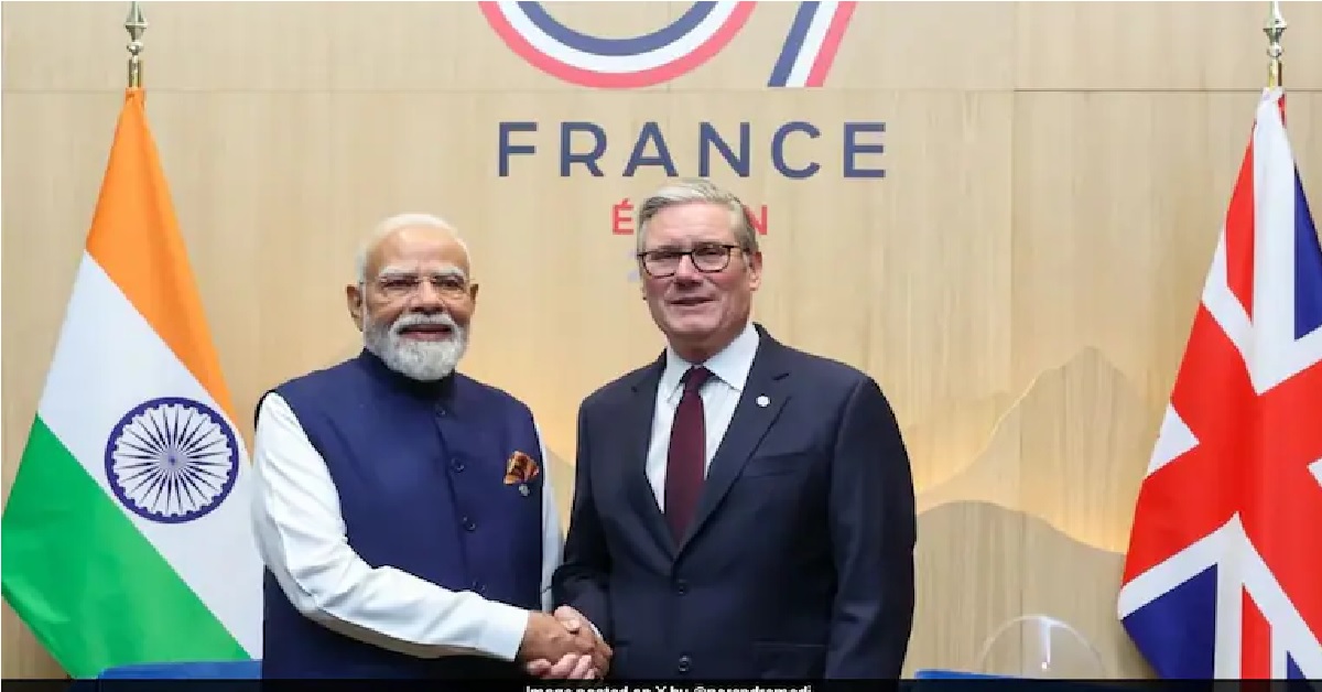 India-UK Trade Deal Takes Centre Stage As PM Modi Meets Starmer At G7 Summit