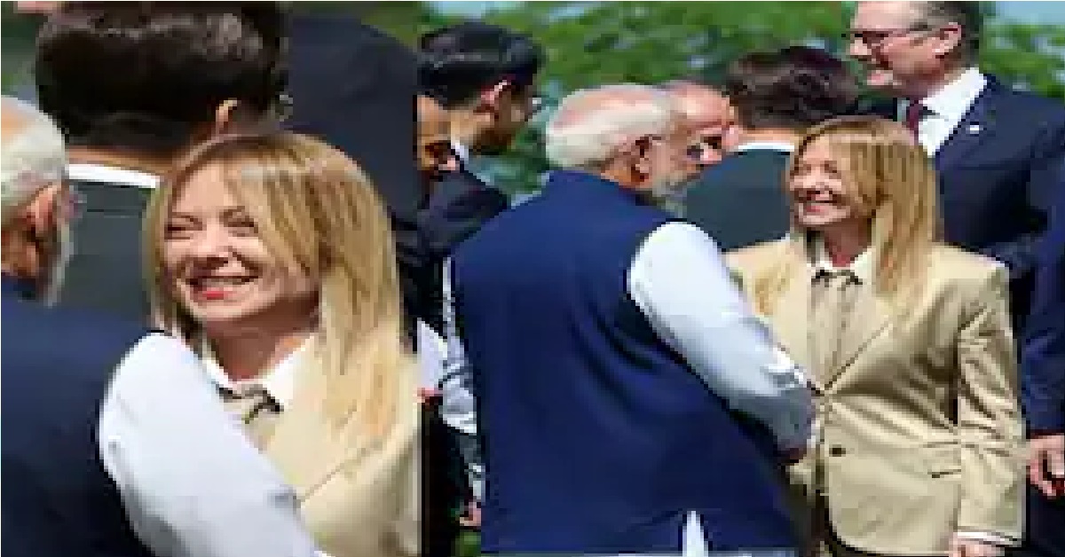 "We're Most Famous Couple": Giorgia Meloni To PM Modi At G7 Summit. Watch