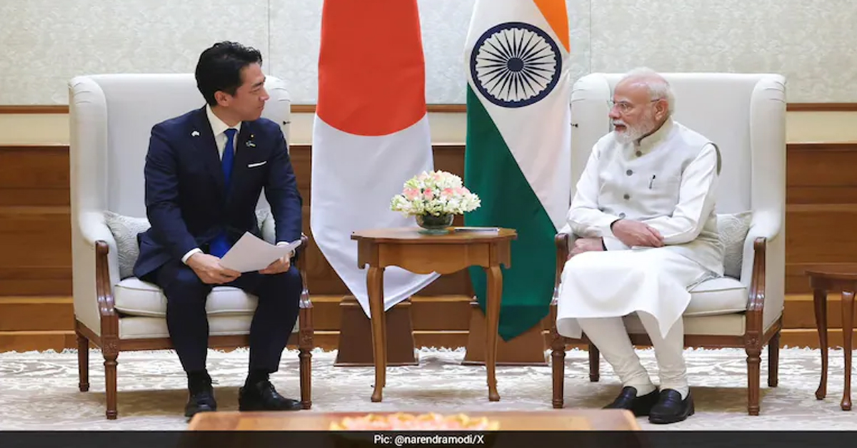 PM Meets Japanese Defence Minister, Stresses On Boosting India-Japan Ties