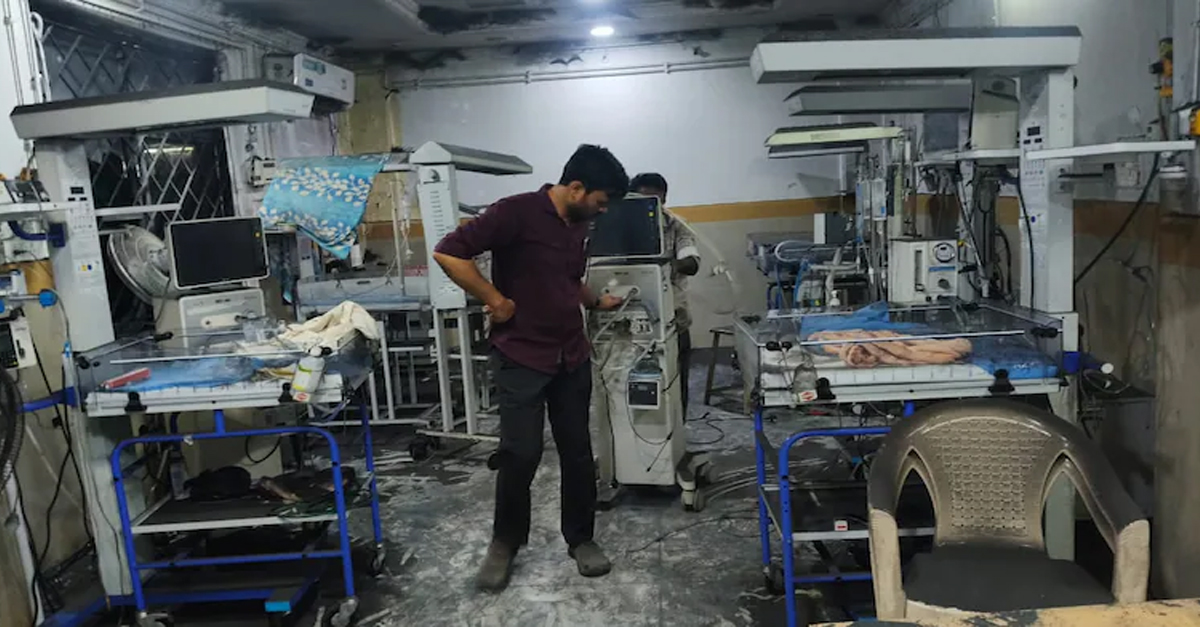2 Infants Killed As AC Blast Triggers Fire At Telangana Hospital