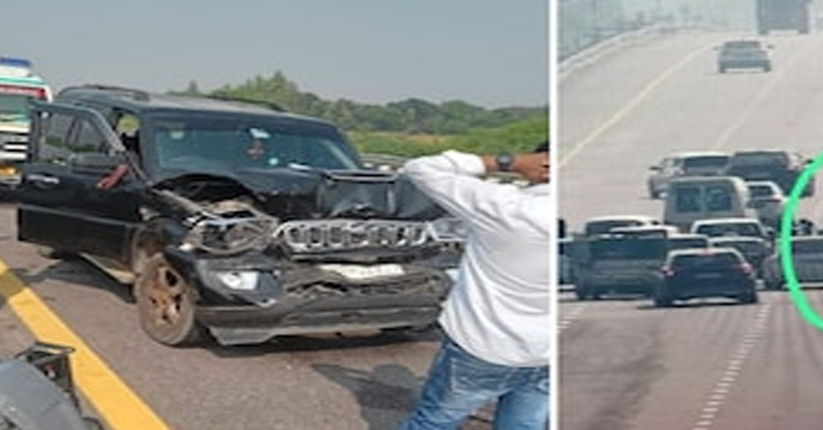 5 Cars In Rahul Gandhi's Convoy Collide With Ambulance On UP Expressway