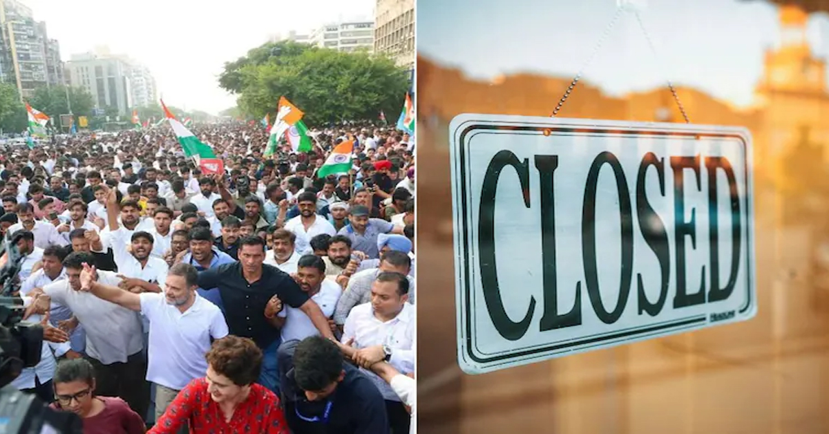 Rs 12,000 Crore Business At Stake: Traders Ask Sonia Gandhi To Postpone November 1 Rally