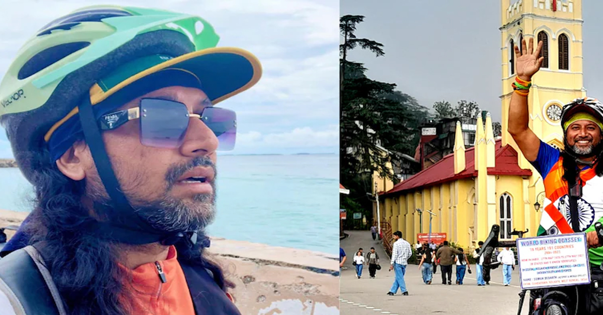 19 Years, 191 Countries And A Bicycle: Extraordinary Journey Of Somen Debnath