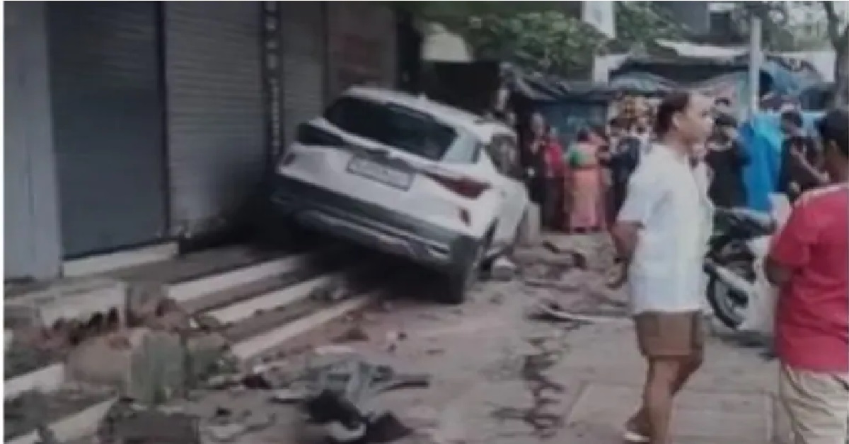 SUV Jumps Footpath, Rams Into Shop In Mumbai, Alcohol Bottles Found In Car