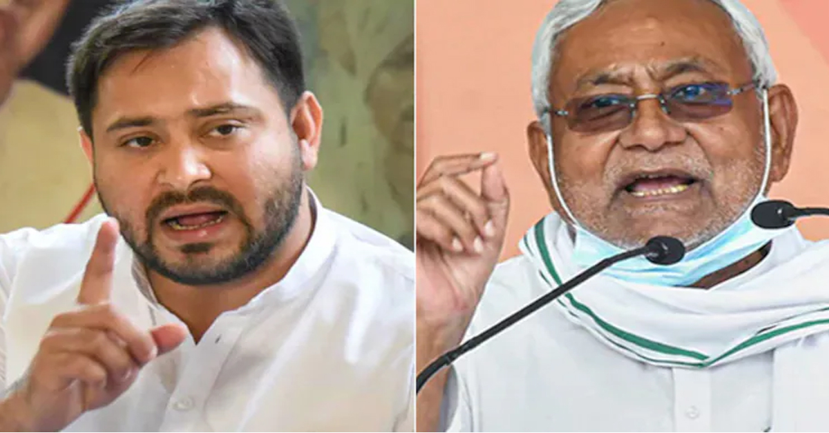 "I Made You Chief Minister Twice": Tejashwi Yadav's Retort To Nitish Kumar