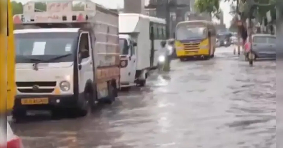 Delhi Wakes Up To Rain, Waterlogging In Some Areas