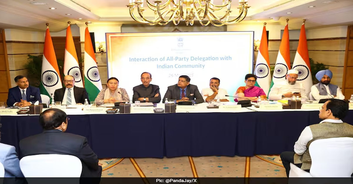 "Will No Longer Succumb To Nuclear Blackmail": BJP's Jay Panda In Kuwait