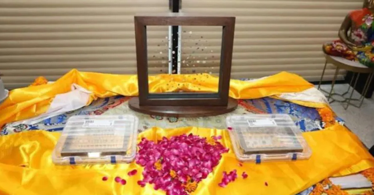 Sacred Relics Of The Buddha Return To India After 127 Years