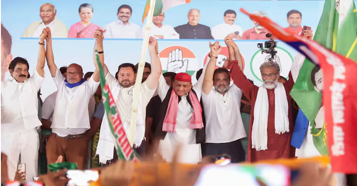 Congress To Conclude Its 1,300 Km Voter Adhikar Yatra In Patna Today