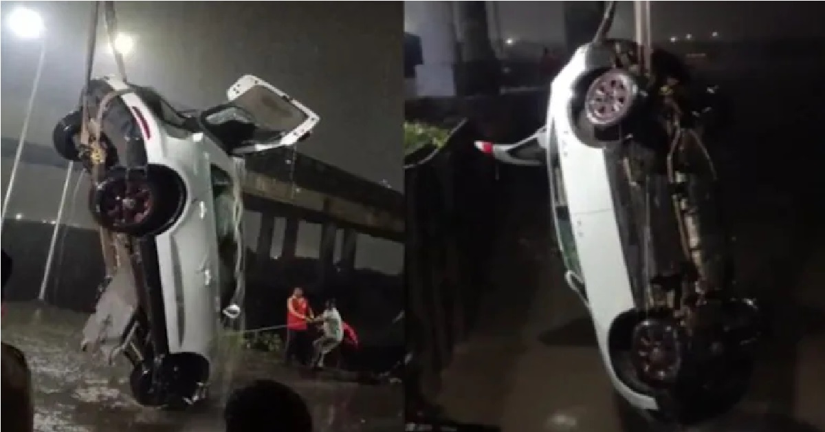 Misled By Google Maps, Car Falls Into Ditch Near Mumbai, Driver Rescued