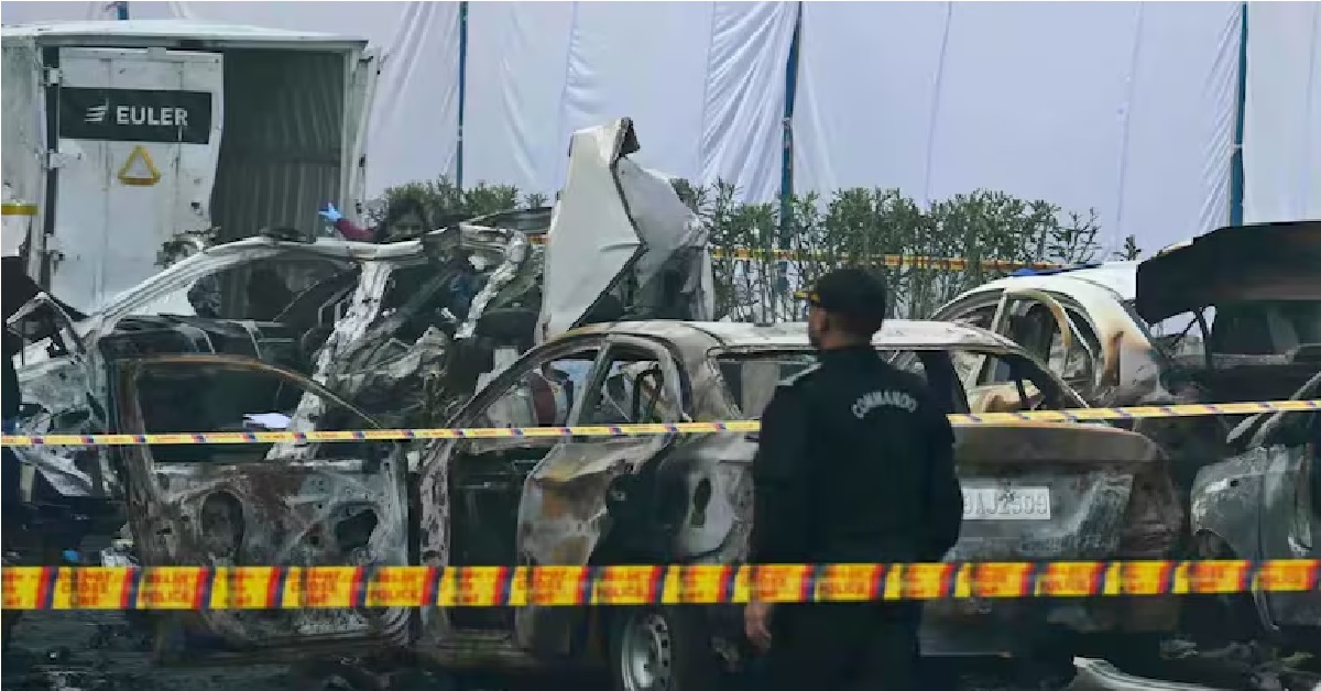 Samples Of 2 Different Types Of Explosives Recovered From Delhi Blast Site